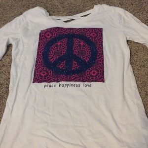 Cute peace sign justice shirt